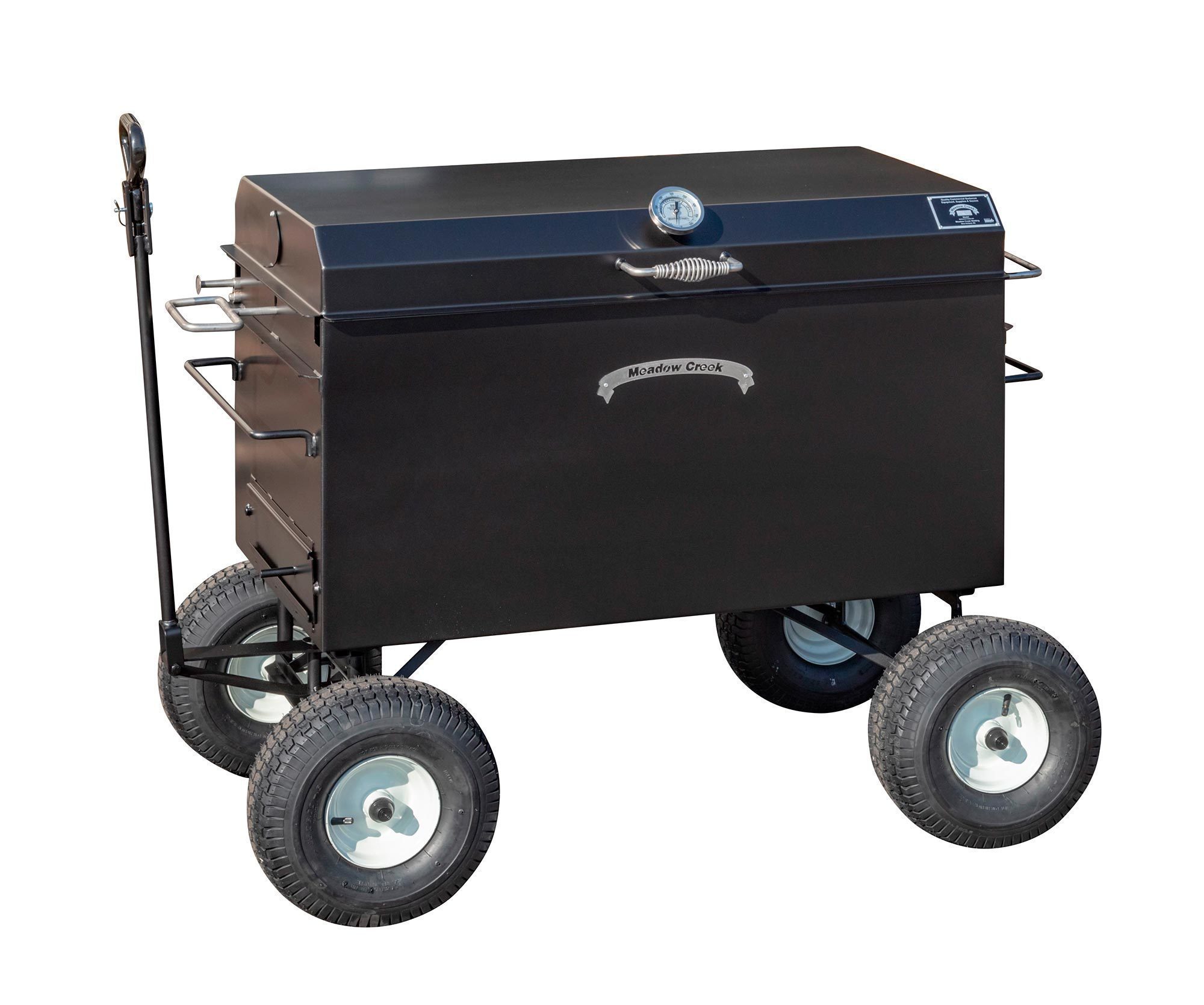 Meadow Creek BBQ144 Commercial Chicken Cooker Trailer (4 pit)