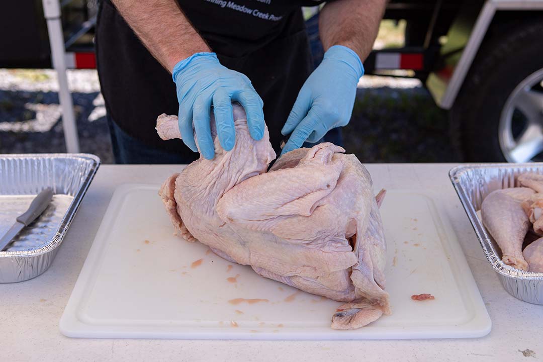 Prepping Turkey