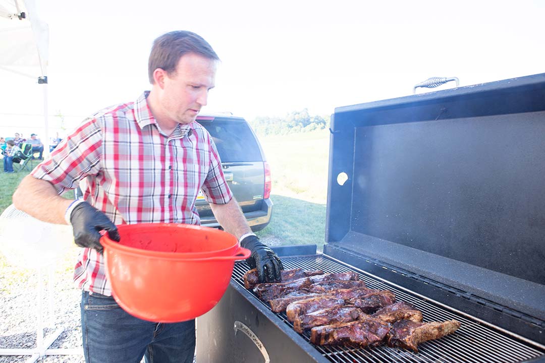 Steaks on BBQ42