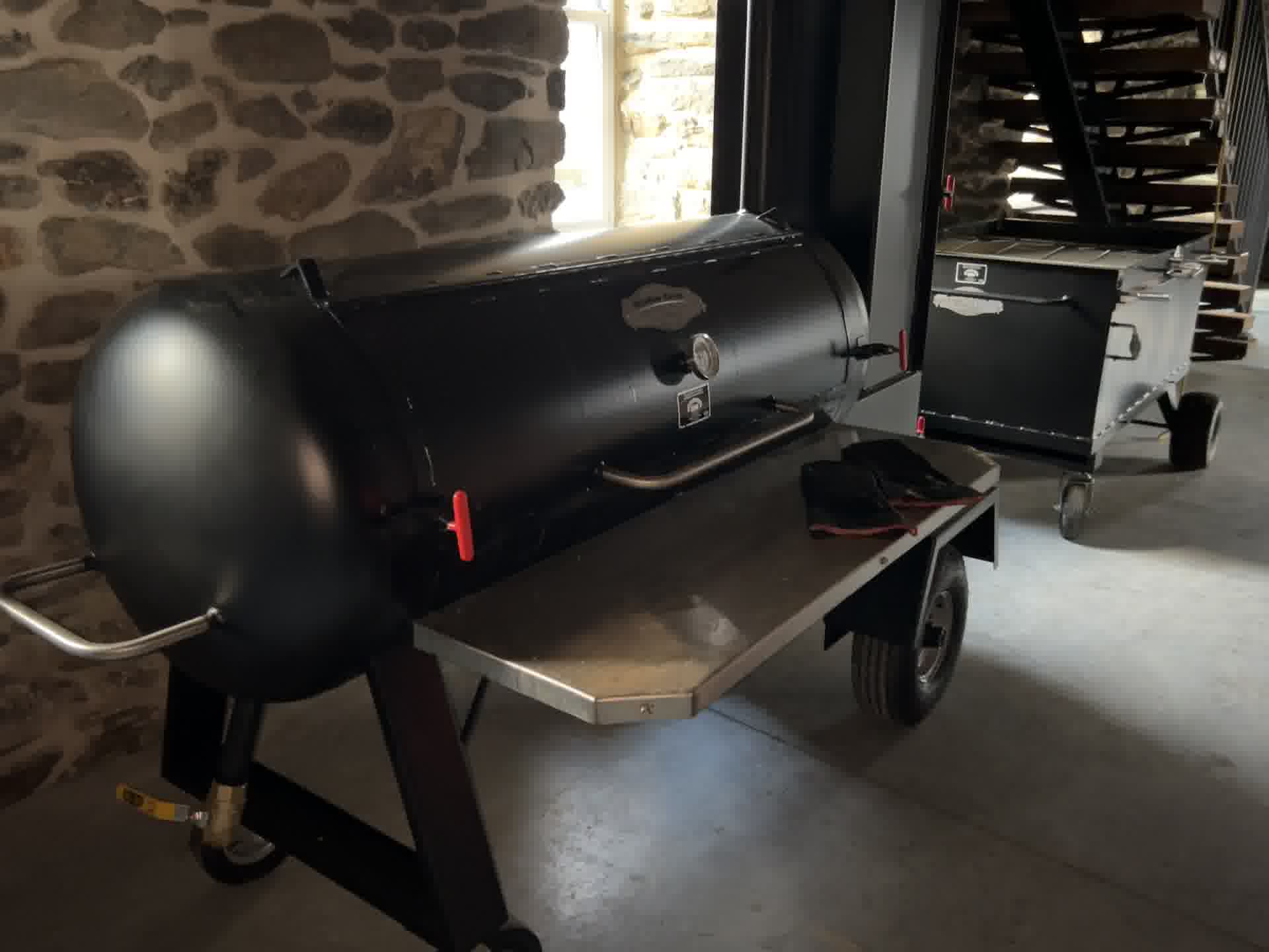 Mervin Esh's Consigned Meadow Creek TS120P Barbeque Smoker